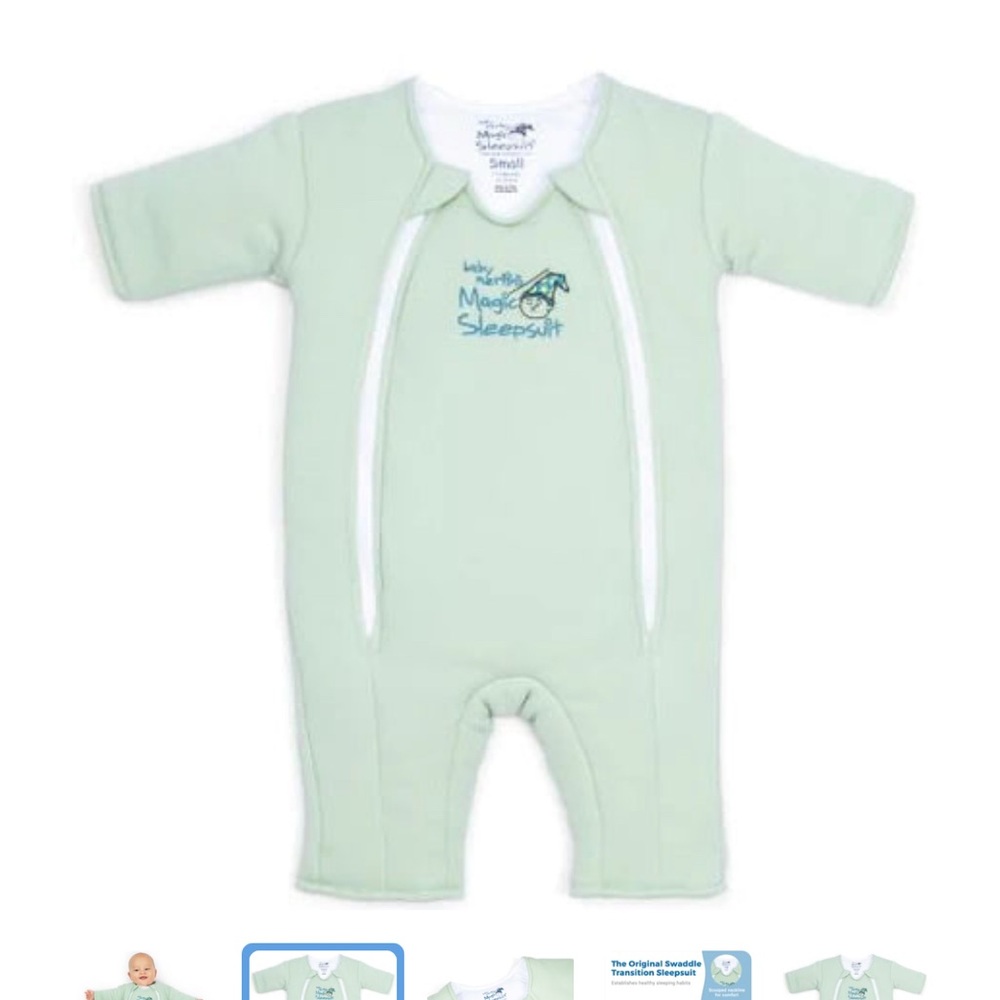 Halo - Baby Merlin Magic Sleep Suit - Light Green